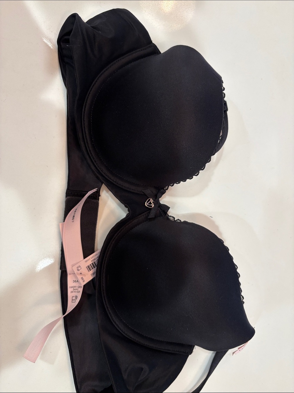 Victoria's Secret Black Push-Up T-Shirt Bra